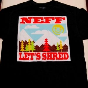 Neff T-shirt Black Size M Great Shape